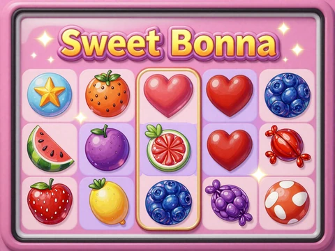 Sweet Bonanza Slot mit bunten S&uuml;&szlig;igkeiten und Multiplikatoren